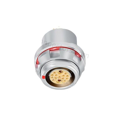 DIN nữ vòng tròn đẩy kéo kết nối 15pin IP68 AF1031