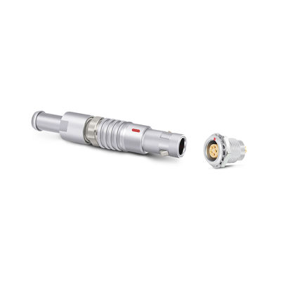 FGG EGG 00B Push Pull Connector nam 2 3 4 pin đồng Chrome