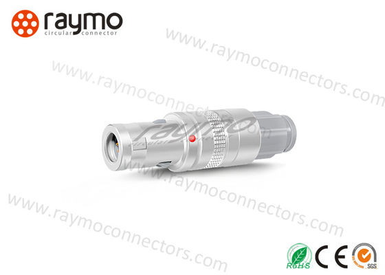 Bộ kết nối nhựa hình tròn tùy chỉnh hiệu suất cao màu bạc Metal Shell