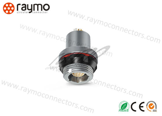 Thiết kế nhỏ gọn Bộ kết nối tròn công nghiệp 2-16 pin Cấu trúc mật độ tiếp xúc cao